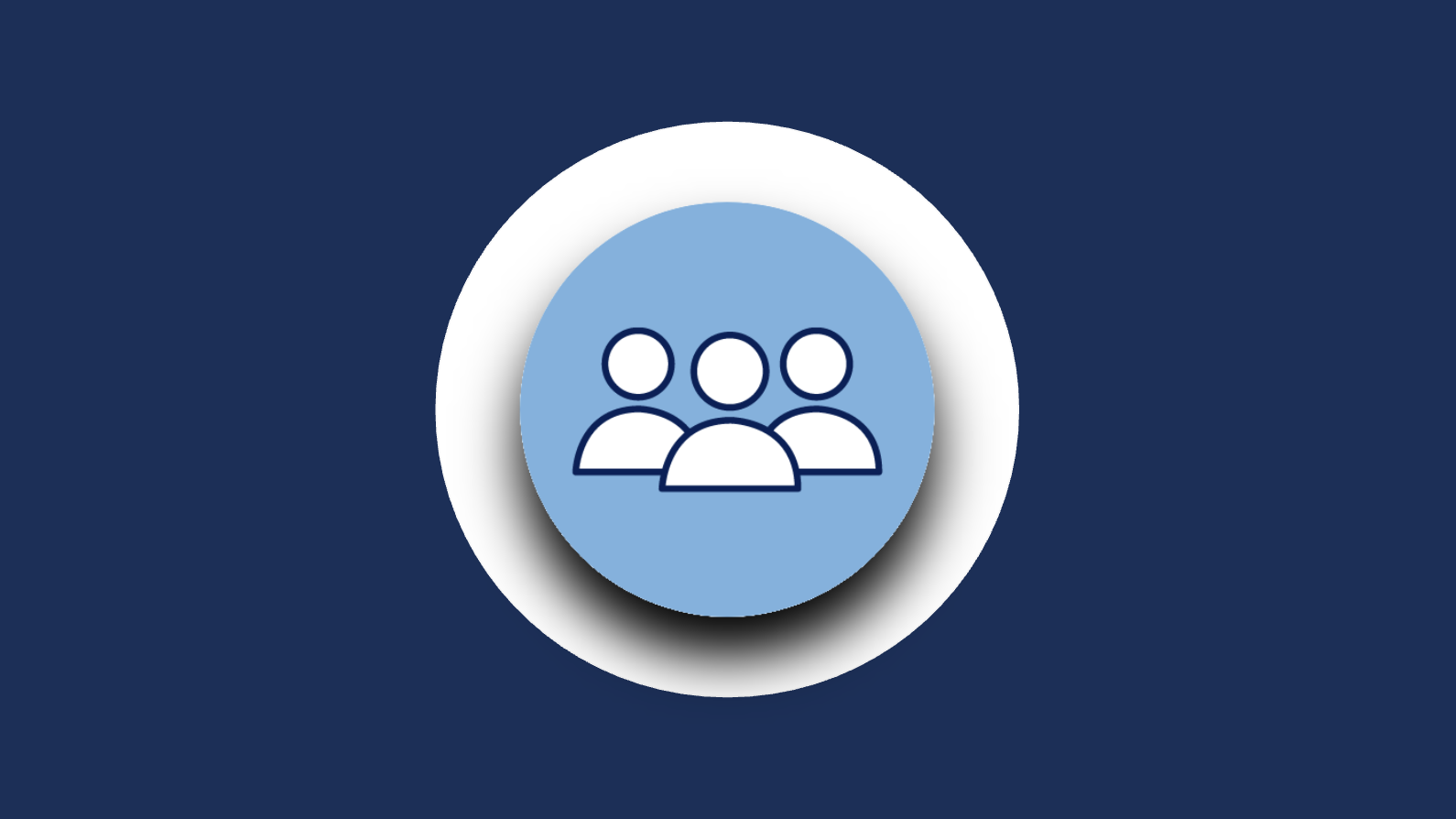 The DriveGroups Icon depicts three people grouped together
